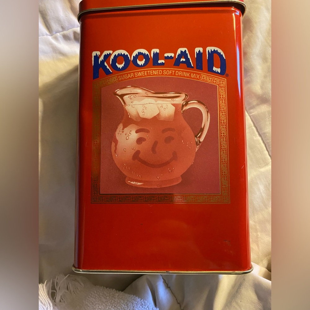 1990s Kool-Aid Limited Edition Heritage Canister Advertisement Sealed Tin NOS